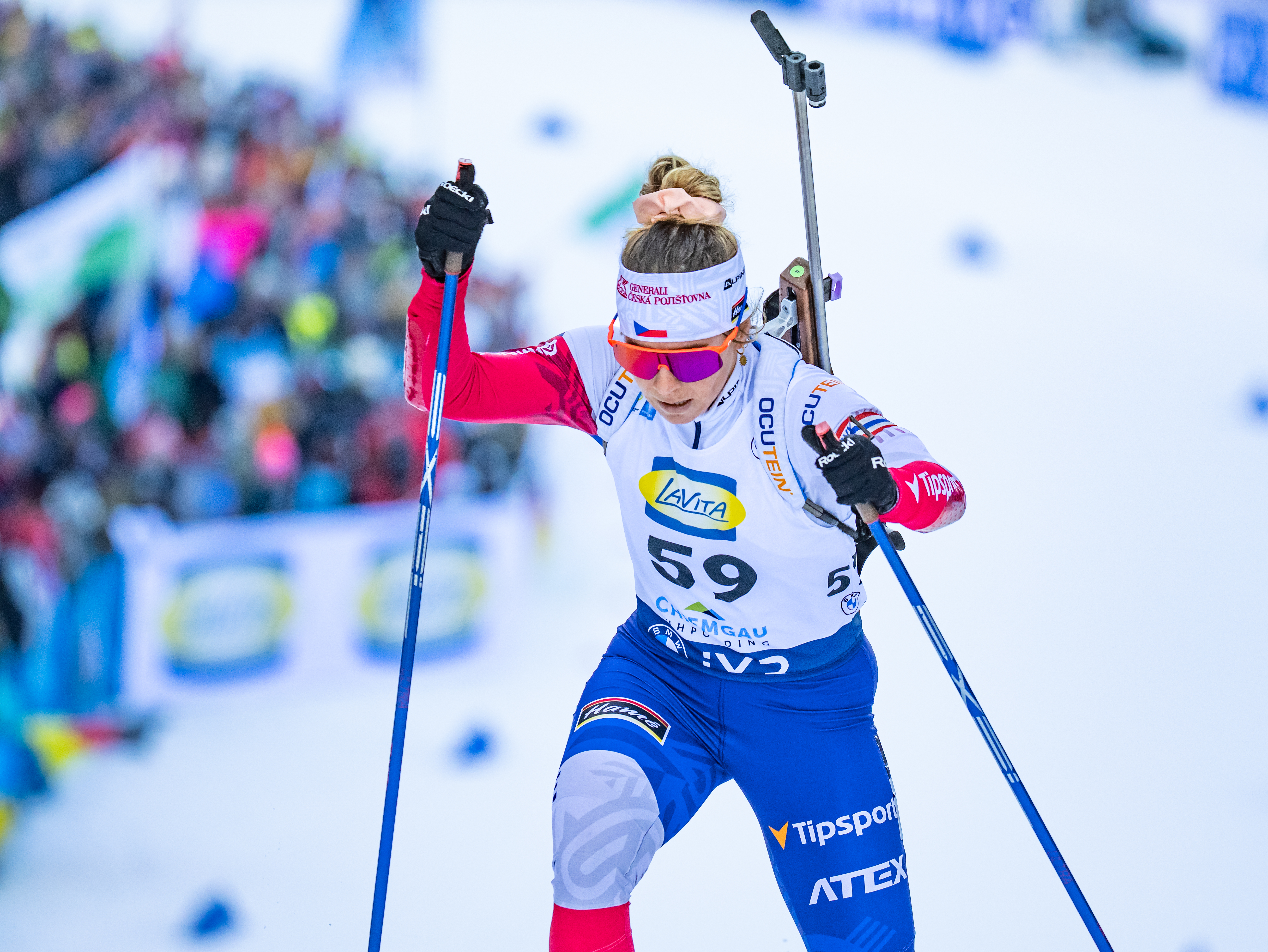 Tereza Vinklárková, sprint žen, SP v biatlonu Ruhpolding 2026